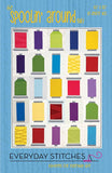 Spoolin' Around G ES 403SPA Everyday Stitches- 60 X 80"