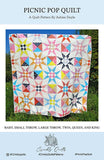 Picnic Pop Pattern G CQ 007 By Crinkly Quilts- Multiple Sizes