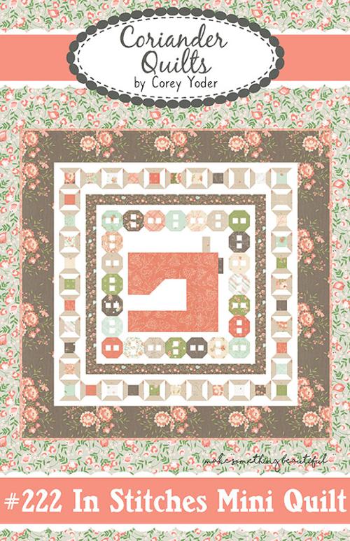 In Stitches Mini Quilt G CQ 222 Pattern  by Corey Yoder- 29