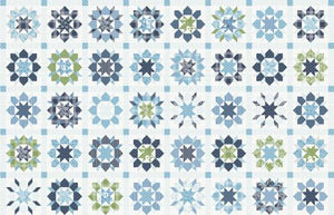 PREORDER Nantucket Summer Swoon Cheater Panel Multi 55268 11 by Camille Roskelley of Thimble Blossoms- 37" X 60" WIDE