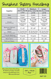 Sunshine Sisters Handbag Pattern KAT 122 by Knot and Thread