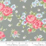 A Cat Named Stitch- Cabbage Rose Tabby 55340 16 by Camille Roskelley - Moda- 1/2 Yard