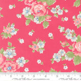 A Cat Named Stitch- Cabbage Rose Rosie 55340 18 by Camille Roskelley - Moda- 1/2 Yard