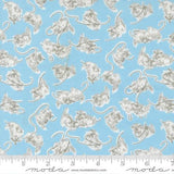 A Cat Named Stitch Georgie Sky 55341 12 by Camille Roskelley - Moda- 1/2 Yard
