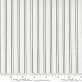 A Cat Named Stitch- Stitch Stripe Cream Grey 55344 25 by Camille Roskelley - Moda- 1/2 Yard