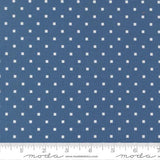 A Cat Named Stitch- Cosmo Square Dot Sea 55345 14 by Camille Roskelley - Moda- 1/2 Yard