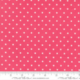 A Cat Named Stitch- Cosmo Square Dot Rosie 55345 18 by Camille Roskelley - Moda- 1/2 Yard