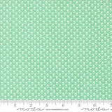 A Cat Named Stitch- June Tulip Green 55347 19 by Camille Roskelley - Moda- 1/2 Yard