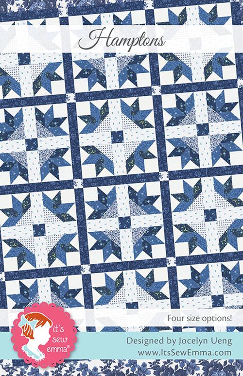 Hamptons Quilt Pattern G ISE 142 by It's Sew Emma- Moda -Multiple size ...