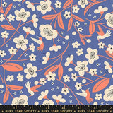 PREORDER Persimmon- Blossoms Twilight RS1121 14 by Rashida Hale for Ruby Star Society-Moda- 1/2 Yard
