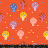 PREORDER Persimmon- The Grove Warm Red RS1123 13 by Rashida Hale for Ruby Star Society-Moda- 1/2 Yard
