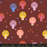 PREORDER Persimmon- The Grove Cranberry RS1123 15 by Rashida Hale for Ruby Star Society-Moda- 1/2 Yard