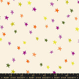 PREORDER Freaky Familiars Starry Spooky Natural RS4109 96 by Ruby Star Society- Moda - 1/2 Yard