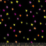PREORDER Freaky Familiars Starry Spooky Black RS4109 98 by Ruby Star Society- Moda - 1/2 Yard