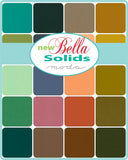 Bella Solids Fat Quarter Bundle- New 2025- Elizabeth Hartman-  9900ABE for Moda-25 Colors