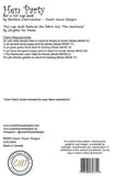 Hen Party  Pattern by Coach House Designs- Moda-