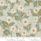 PREORDER True Love Romance Blooms Robins Egg 5260 14 by Lella Boutique- Moda-1/2 Yard