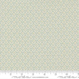 PREORDER True Love Wall Flower Robins Egg 5262 14 by Lella Boutique- Moda-1/2 Yard