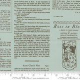 PREORDER True Love Allcot Text Robins Egg 5263 14 by Lella Boutique- Moda-1/2 Yard
