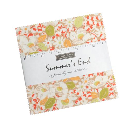 PREORDER Summers End Charm Pack 35430PP by Fig Tree- Moda