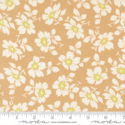 PREORDER Summers End Cosmos Almond Pie 35431 15 by Fig Tree- Moda -1/2 Yard