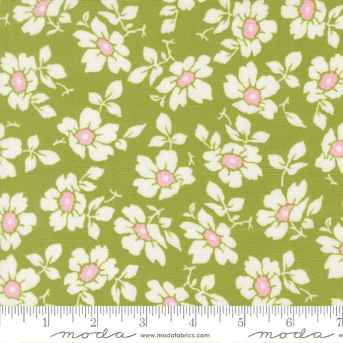 PREORDER Summers End Cosmos Clover 35431 19 by Fig Tree- Moda -1/2 Yard