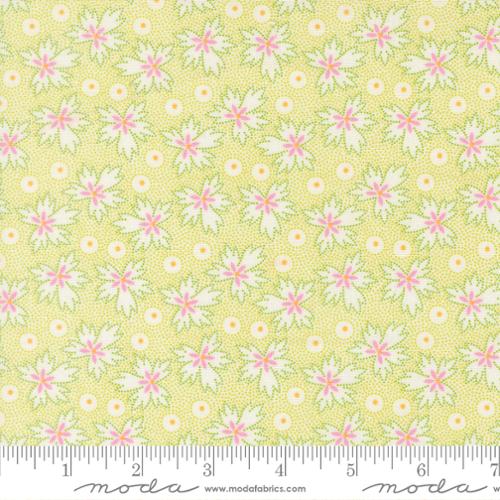 PREORDER Summers End Geranium Leaves Sprout 35432 27 by Fig Tree- Moda -1/2 Yard