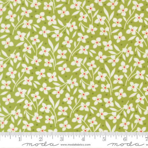 PREORDER Summers End Forget Me Not Clover 35435 19 by Fig Tree- Moda -1/2 Yard