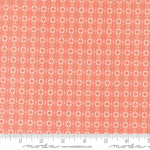 PREORDER Summers End Garden Trellis Persimmon 35437 16 by Fig Tree- Moda -1/2 Yard
