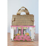 My Secret Garden- Garden Bunny Cottage Panel-Cloud 20989 11 by Stacy Iest Hsu- Moda- 36" X 60"