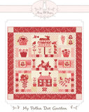 My Polka Dot Garden Quilt Kit by Bunny Hill Designs  - 52 x 54"- Boxed or Shop Cut