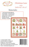PREORDER Christmas Lane Quilt Kit using Poinsettia and Pear by Sherri and Chelsi- Moda- 65" X 78"