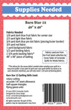 Barn Star 12 Quilt Kit using Fruit Salad by Corey Yoder- Moda-40" x 40"