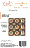 Autumn Breeze G CSD 182 Pattern by Chelsi Stratton- Moda- 76 X 76"