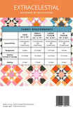 Extracelestial G QC EXTRA01 By Quilt Cakes- multiple sizes