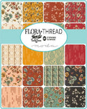 SAMPLE SPREE Flora and Thread Fat Quarter Bundle 45680AB by Fancy That Designs- Moda- 34 Prints