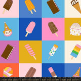 PREORDER Sugar Cone 2 Ice Cream Man Panel Multi RS3116 11 by Kimberly Kight for Ruby Star Society- Moda 1/2 Yard