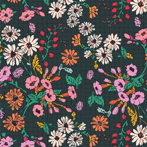 Moonflowers Charm ABO54600 from Abode designed by Maureen Cracknell for Art Gallery-Half Yard