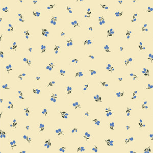 Blue Ridge Buttercup AYP49202 from A Year In Petals by Bonnie Christine for  Art Gallery Fabrics- 1/2 Yard