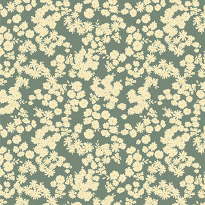 Smokey Blossoms Fir AYP49205 from A Year In Petals by Bonnie Christine for  Art Gallery Fabrics- 1/2 Yard