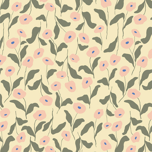 Mountain Flora Bloom AYP49209 from A Year In Petals by Bonnie Christine for  Art Gallery Fabrics- 1/2 Yard