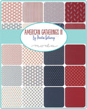 American Gatherings III Flower Sprig Cloud Nautical 49327 24 from Primitive Gatherings- Moda- 1/2 yard