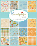 SAMPLE SPREE Animal Park Fun Fat Quarter Bundle 20960AB by Stacy Iest Hsu- Moda- 27 Prints