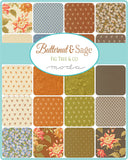 PREORDER  Butternut and Sage Acorn Medley Citron 35445 12 by Fig Tree and Co- Moda- 1/2 Yard