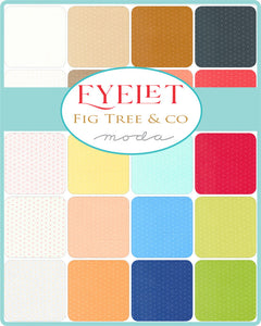 Eyelet Half Yard Bundle 204881Y by  Fig Tree- Moda- 20 Prints