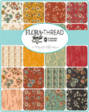 SAMPLE SPREE Flora Thread Charm Pack 45680PP by Fancy That Design- Moda