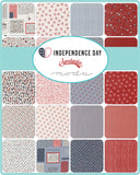Independence Day Flower Garden Stripes Red 55727 13 by Sweetwater - Moda- 1/2 Yard