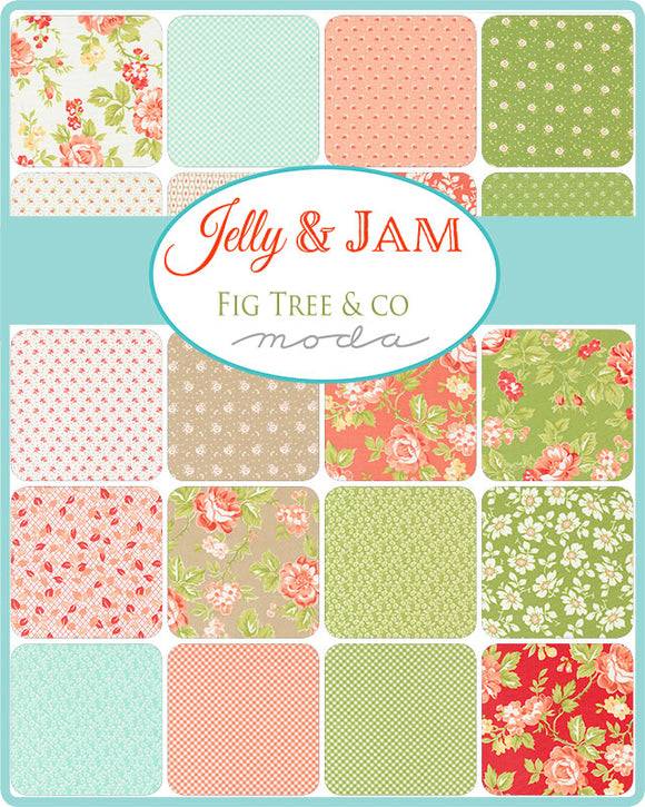 PREORDER Jelly and Jam One Yard Bundle 204901Y by Fig Tree- Moda- 40 Prints