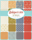 PREORDER Larkspur and Linen Fat Eighth Bundle 35450F8 by Fig Tree- Moda- 35 Prints