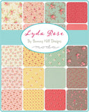 Lyda Rose Main Floral Stone 3070 22 by Bunny Hill Designs- Moda- 1/2 Yard